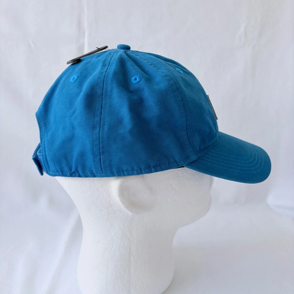 Carhartt Blue Odessa Force Adjustable Mens Canvas‎ Baseball Hat NWT